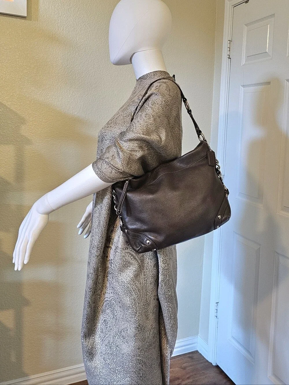 Coach Carly Hobo Shoulder Bag